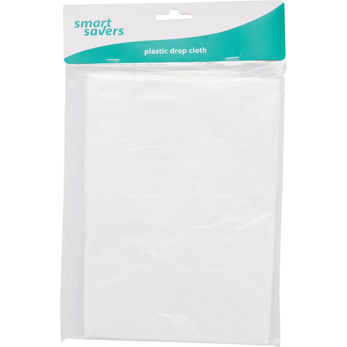 Smart Savers Plastic 9 Ft. x 12 Ft. 0.01mm Drop Cloth