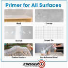 Zinsser Bulls Eye 1-2-3 13 Oz. Primer Spray, White Image 4
