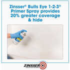 Zinsser Bulls Eye 1-2-3 13 Oz. Primer Spray, White Image 6
