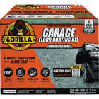 Gorilla Gray Garage Floor Epoxy Coating Kit - 1 Car Coverage Image 1