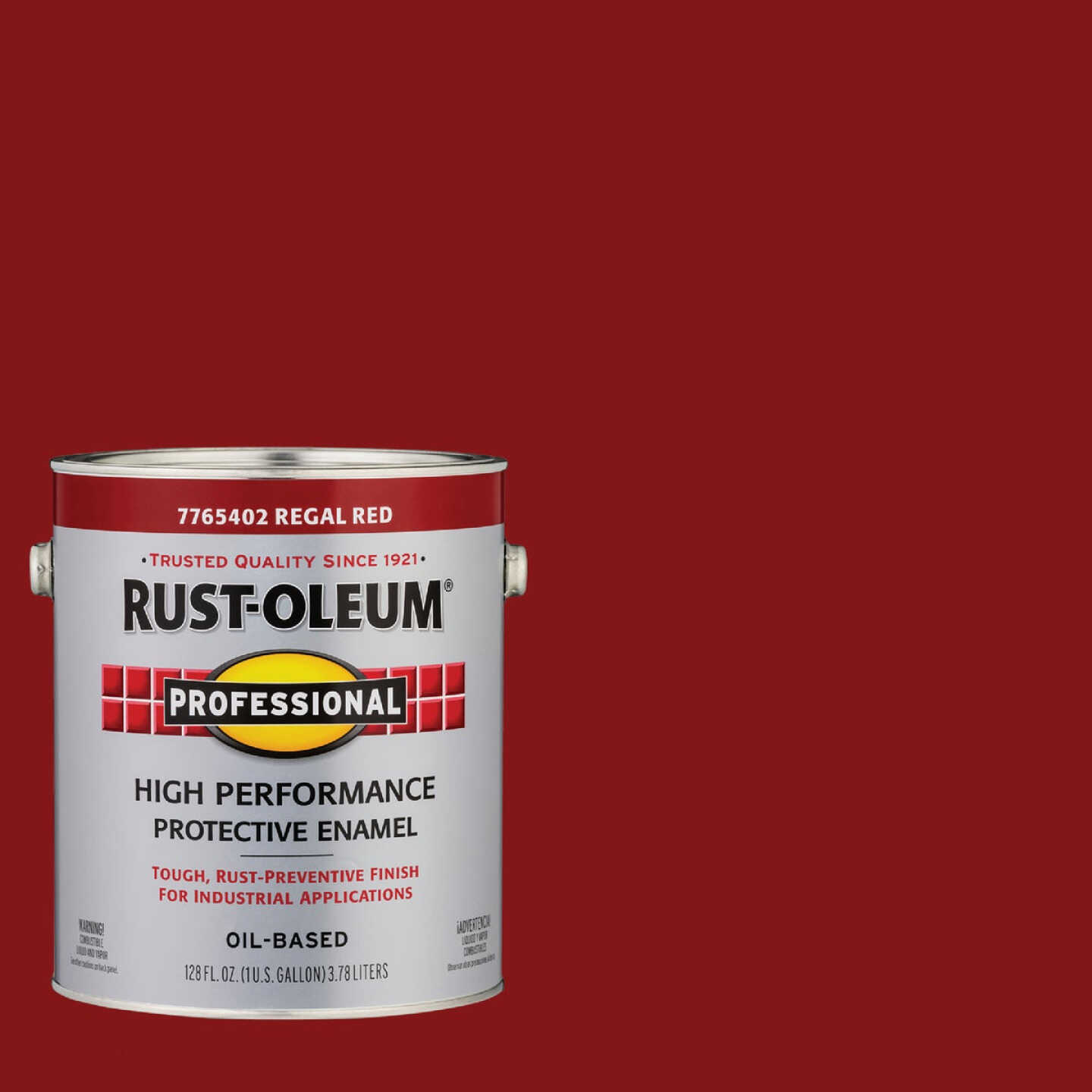 Rust-Oleum Professional DTM Oil Based Gloss Protective Rust Control Enamel, Regal Red, 1 Gal. Image 1
