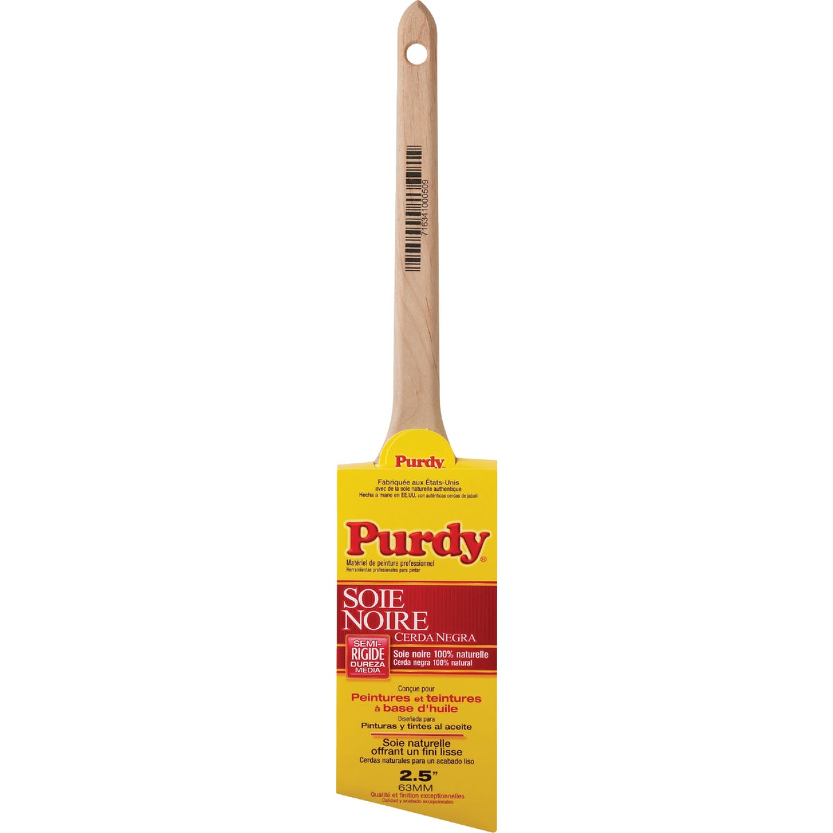 Purdy Black Bristle 2-1/2 In. Angular Trim Paint Brush Image 8