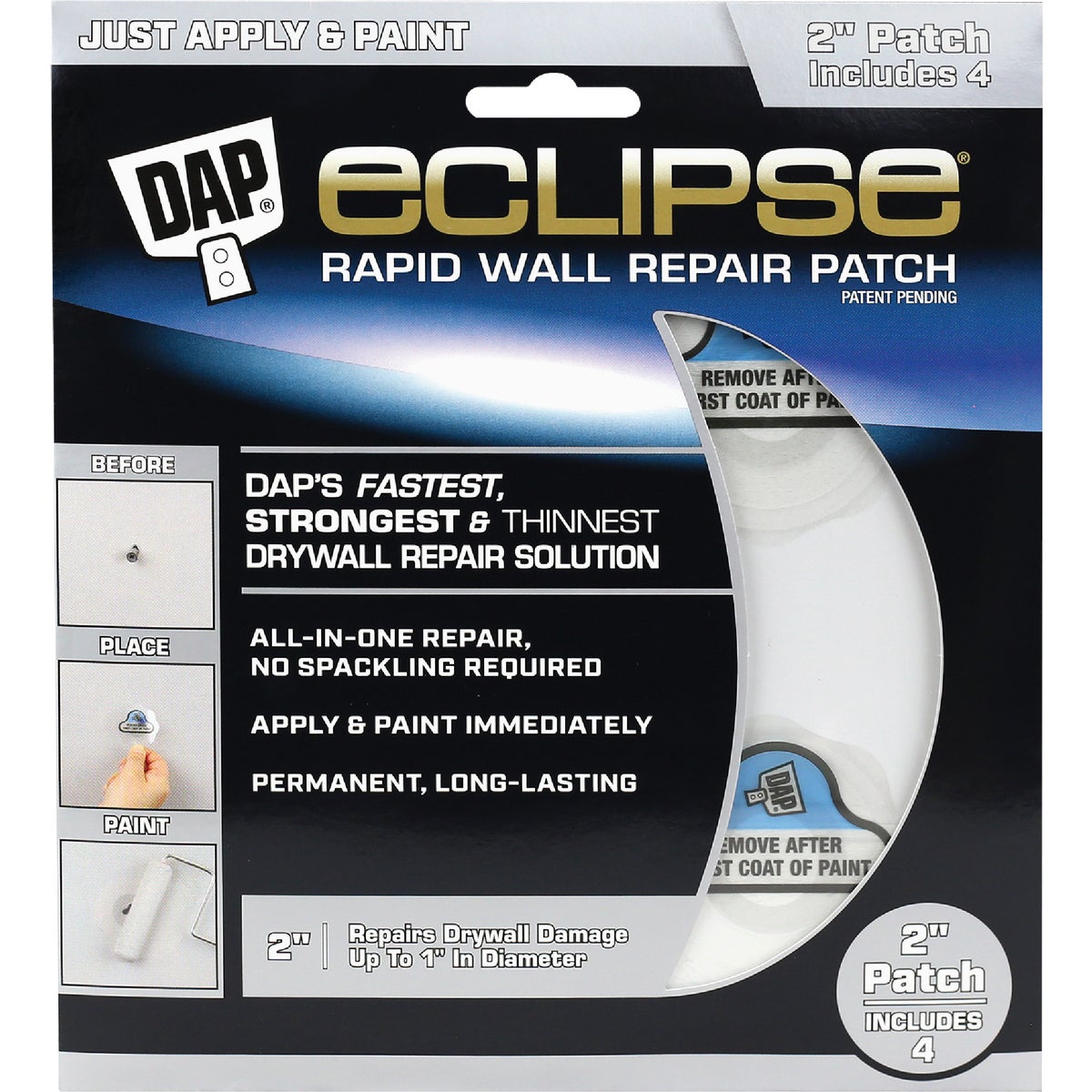 DAP Eclipse 2 In. Rapid Wall Repair Patch