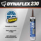 Dap Dynaflex 230 10.1 Oz. 100% Waterproof Window, Door, Siding & Trim Elastomeric Sealant, Brown Image 2