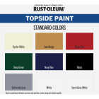 Rust-Oleum Gloss Marine Boat Topside Paint, Navy Blue, 1 Qt. Image 5
