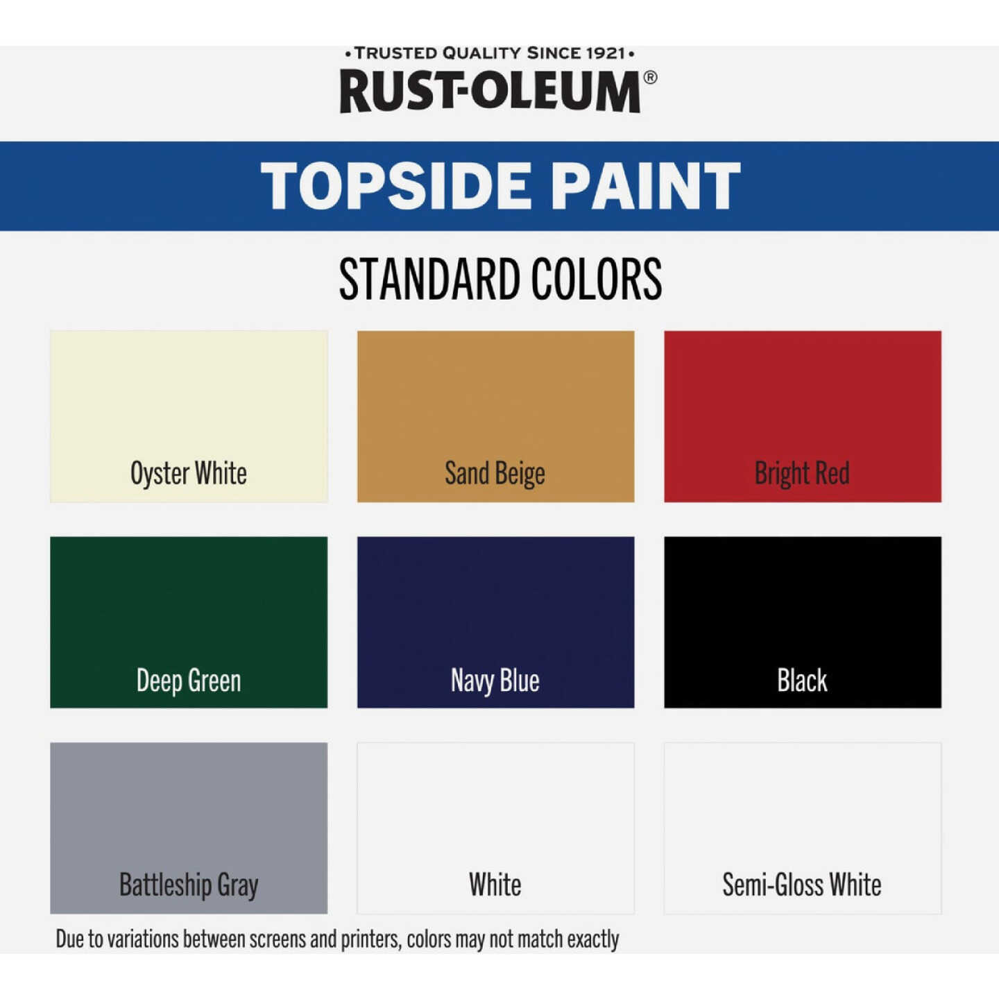 Rust-Oleum Gloss Marine Boat Topside Paint, Brilliant Red, 1 Qt. Image 5