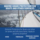 Rust-Oleum Marine Boat Bottom Antifouling Paint, Black, 1 Qt. Image 3