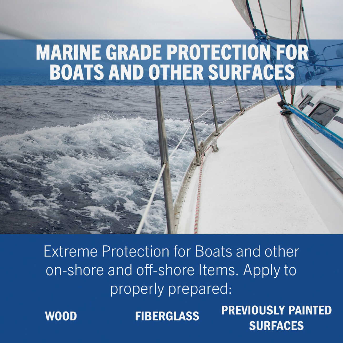 Rust-Oleum Marine Boat Bottom Antifouling Paint, Black, 1 Qt. Image 3