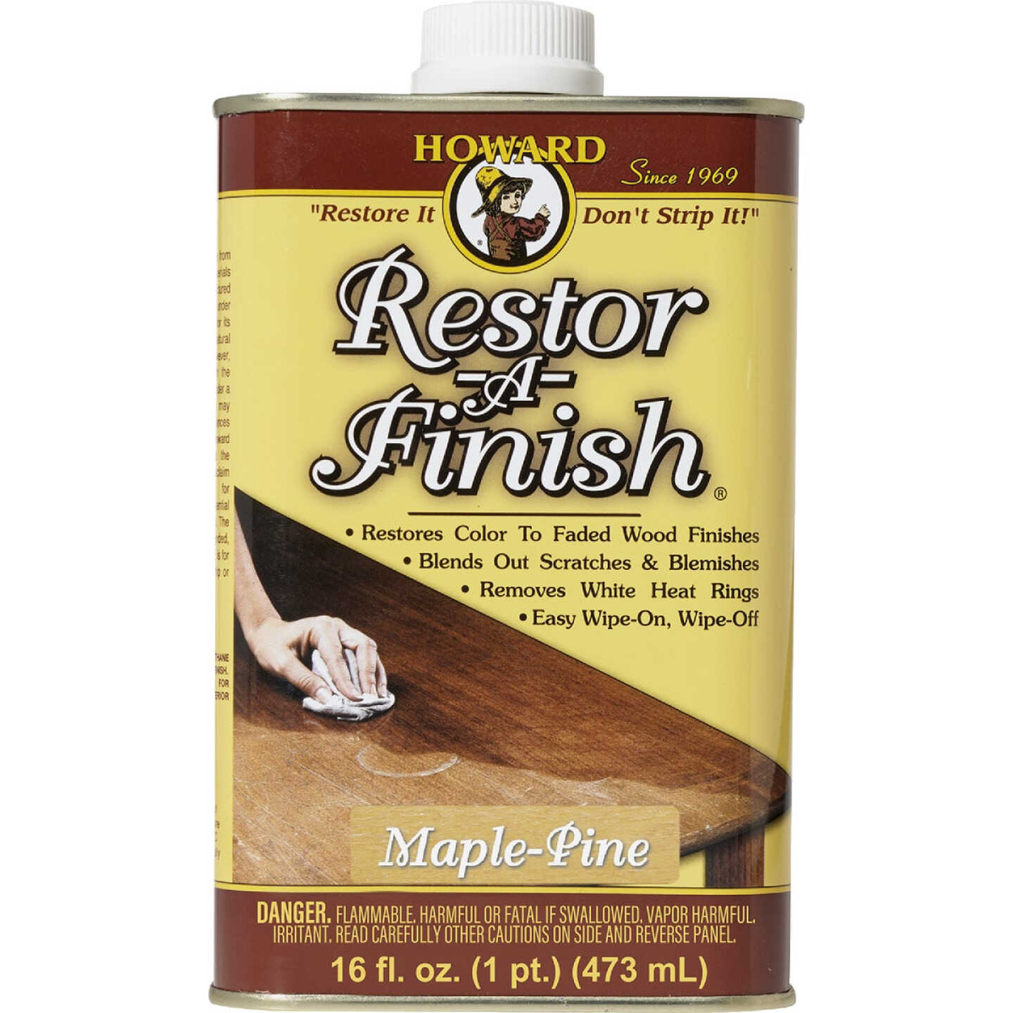 Howard Restor-A-Finish 16 Oz. Maple/Pine Wood Finish Restorer Image 1