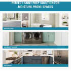 KILZ Kitchen & Bath Mildew-Resistant Water-Based Interior Primer, 1 Qt. Image 3