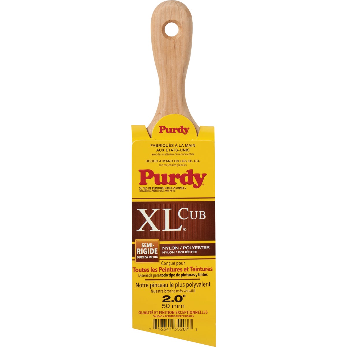 Purdy XL Cub 2 In. Short Angle Short Handle Paint Brush Image 6