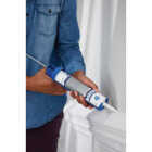 GE Siliconized Acrylic Painters Pro Seal & Paint Sealant, White, 10 Oz. Cartridge Image 2