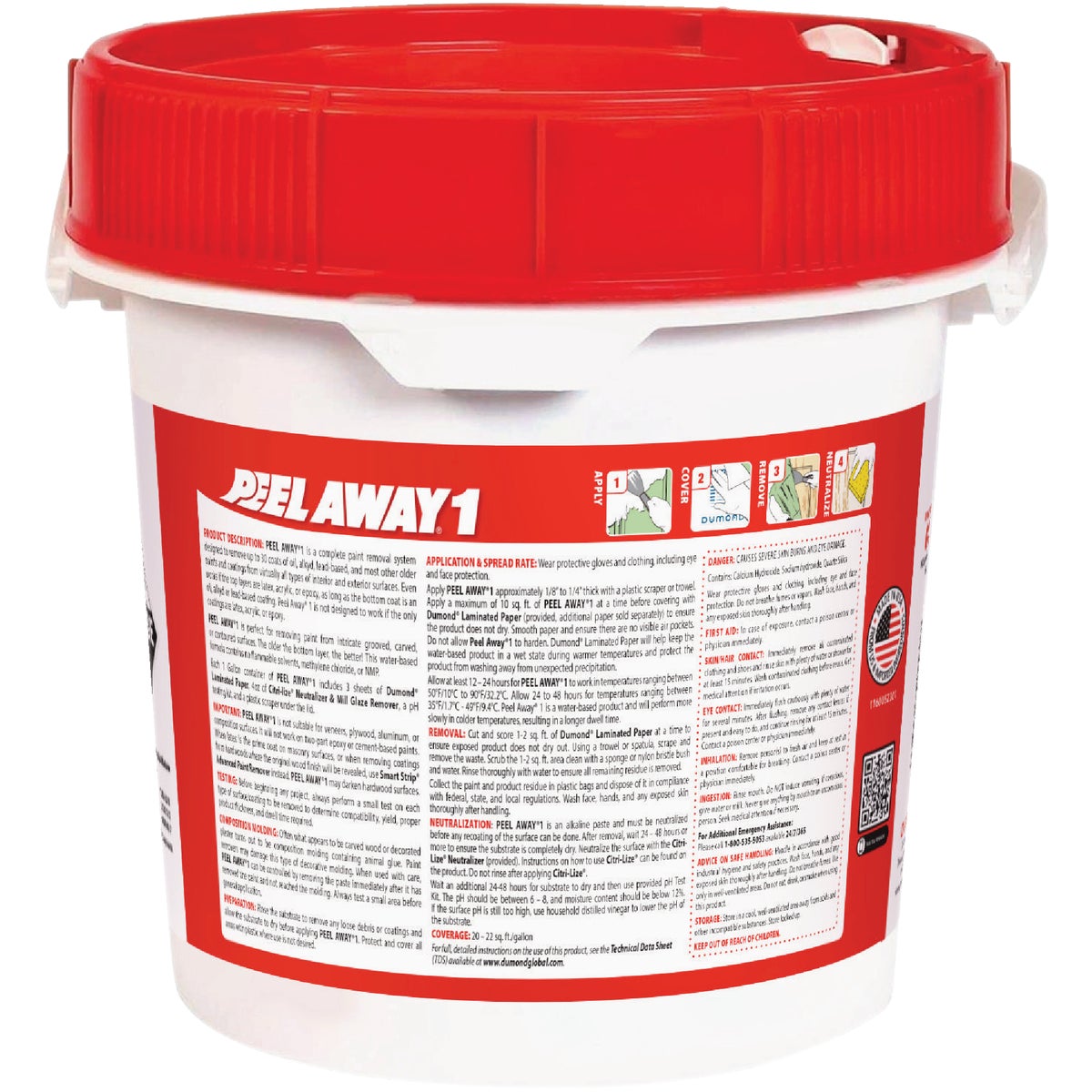 Dumond Peel Away 1 Paint Remover, 1 Gal. Image 2