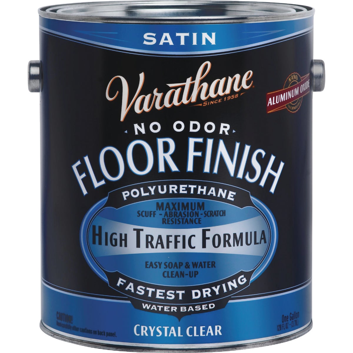 Varathane Satin Water-Based Diamond Floor Finish, Gallon Image 2