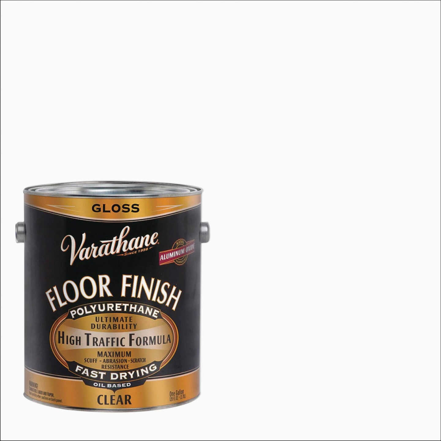 Varathane Premium Oil-Based Clear Gloss Floor Finish, Gallon Image 1
