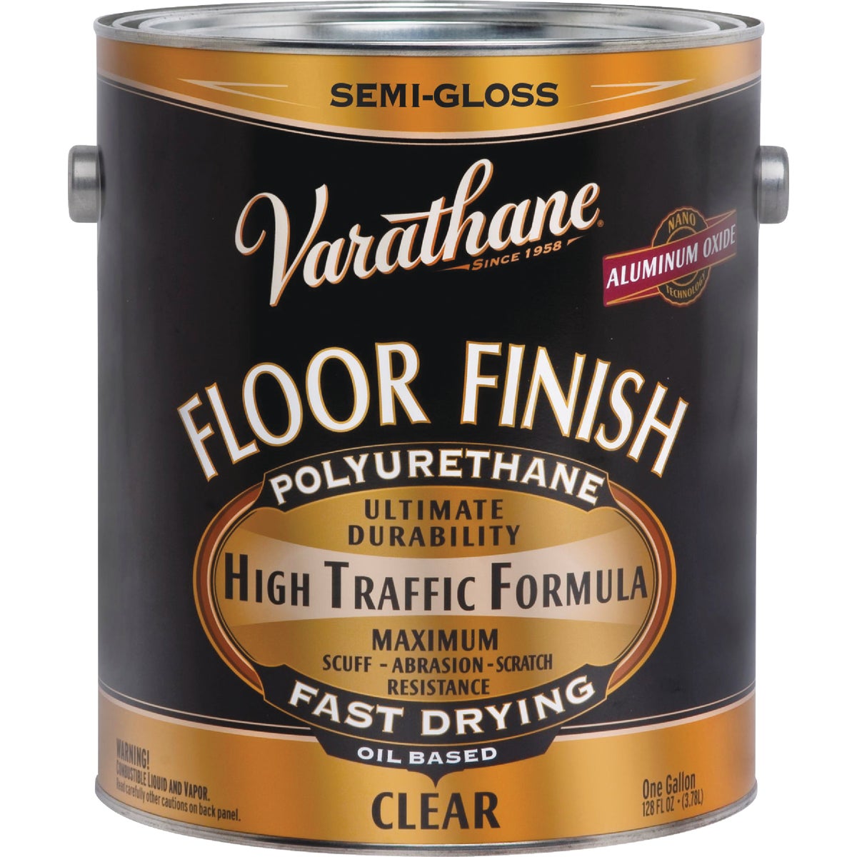 Varathane Premium Oil-Based Clear Semi Gloss Floor Finish, Gallon Image 2