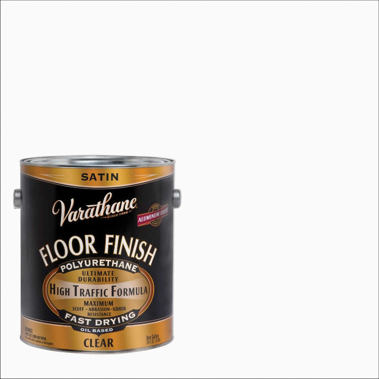Varathane Premium Oil-Based Clear Satin Floor Finish, Gallon Image 1