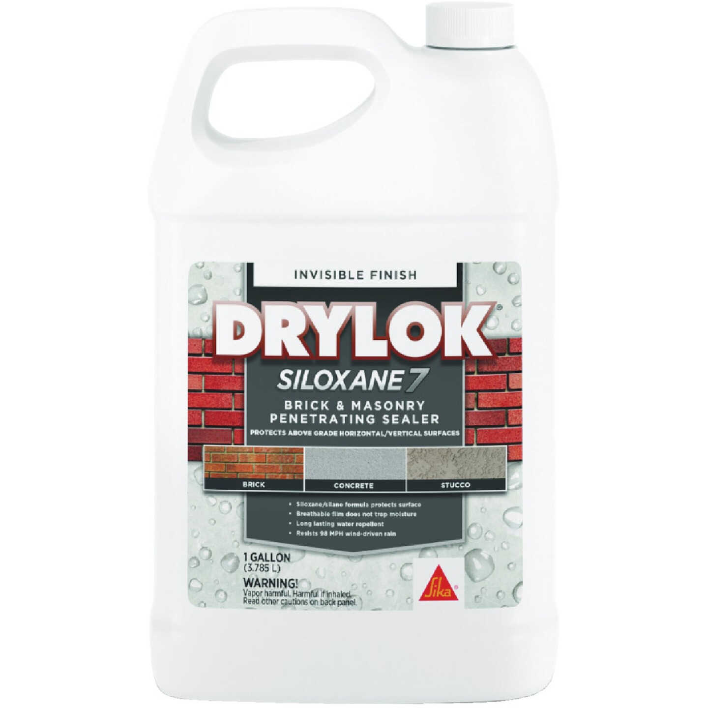 Drylok Siloxane 7 Brick & Masonry Penetrating Sealer, 1 Gal. Image 1