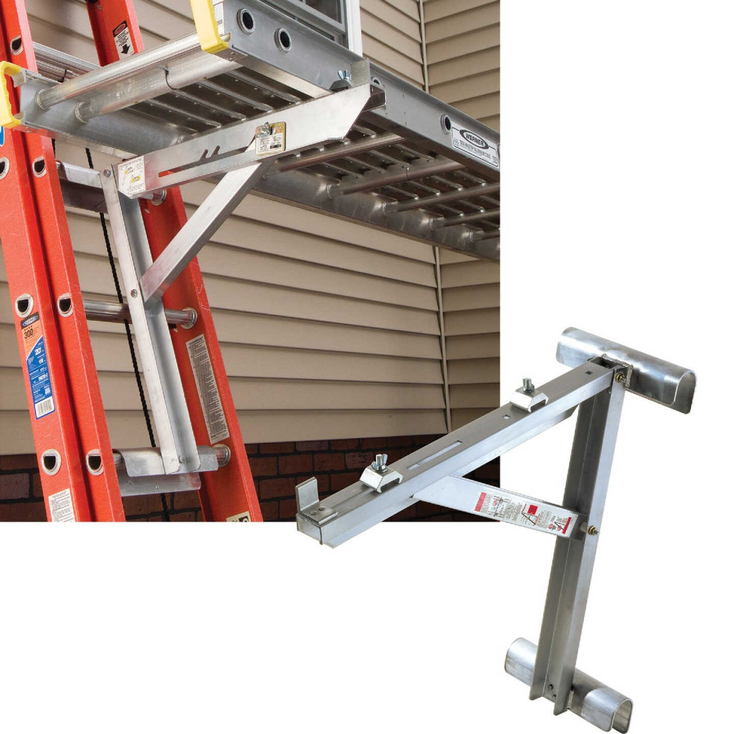 Werner 20 In. Aluminum Ladder Jacks Image 1