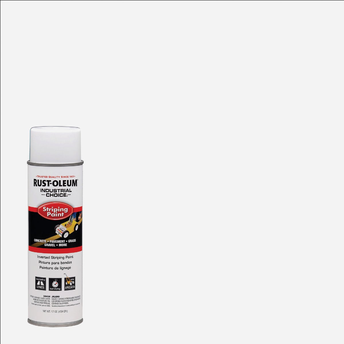 Rust-Oleum Industrial Choice White 17 Oz. Striping Paint 