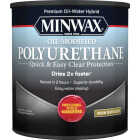 Minwax Warm Semi-Gloss Water Based Oil-Modified Interior Polyurethane, 1 Qt. Image 1