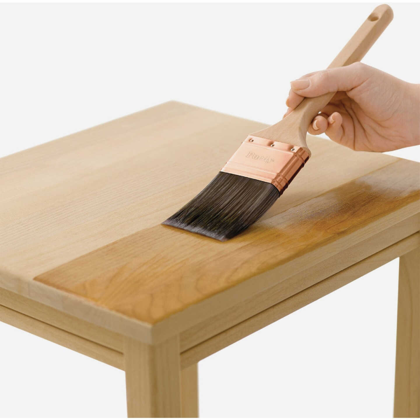 Minwax Semi-Gloss Water Based Oil-Modified Interior Polyurethane, 1 Gal. Image 2