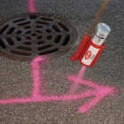 Krylon Mark-It 732308 Industrial WB Fluorescent Pink Inverted Marking Paint Image 3