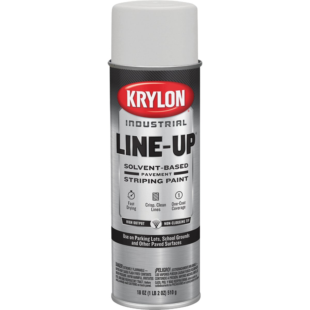 Krylon Industrial 8300  SB Highway White Striping Paint Image 5