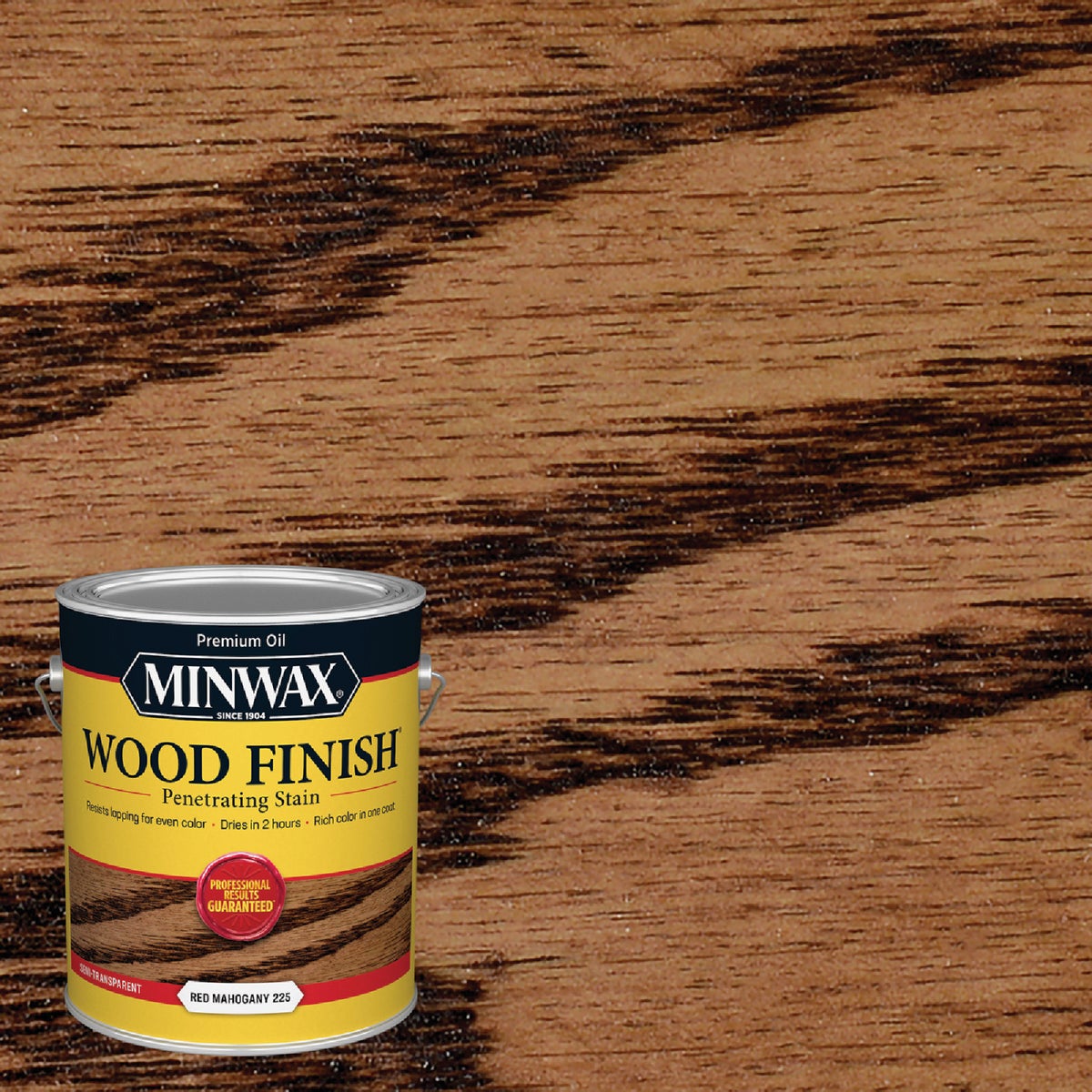 Minwax Wood Finish VOC Penetrating Stain, Red Mahogany, 1 Gal. Image 1