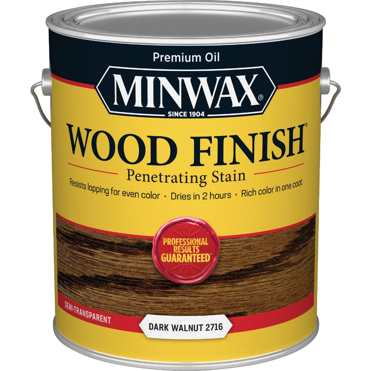 Minwax Wood Finish VOC Penetrating Stain, Dark Walnut, 1 Gal. Image 7