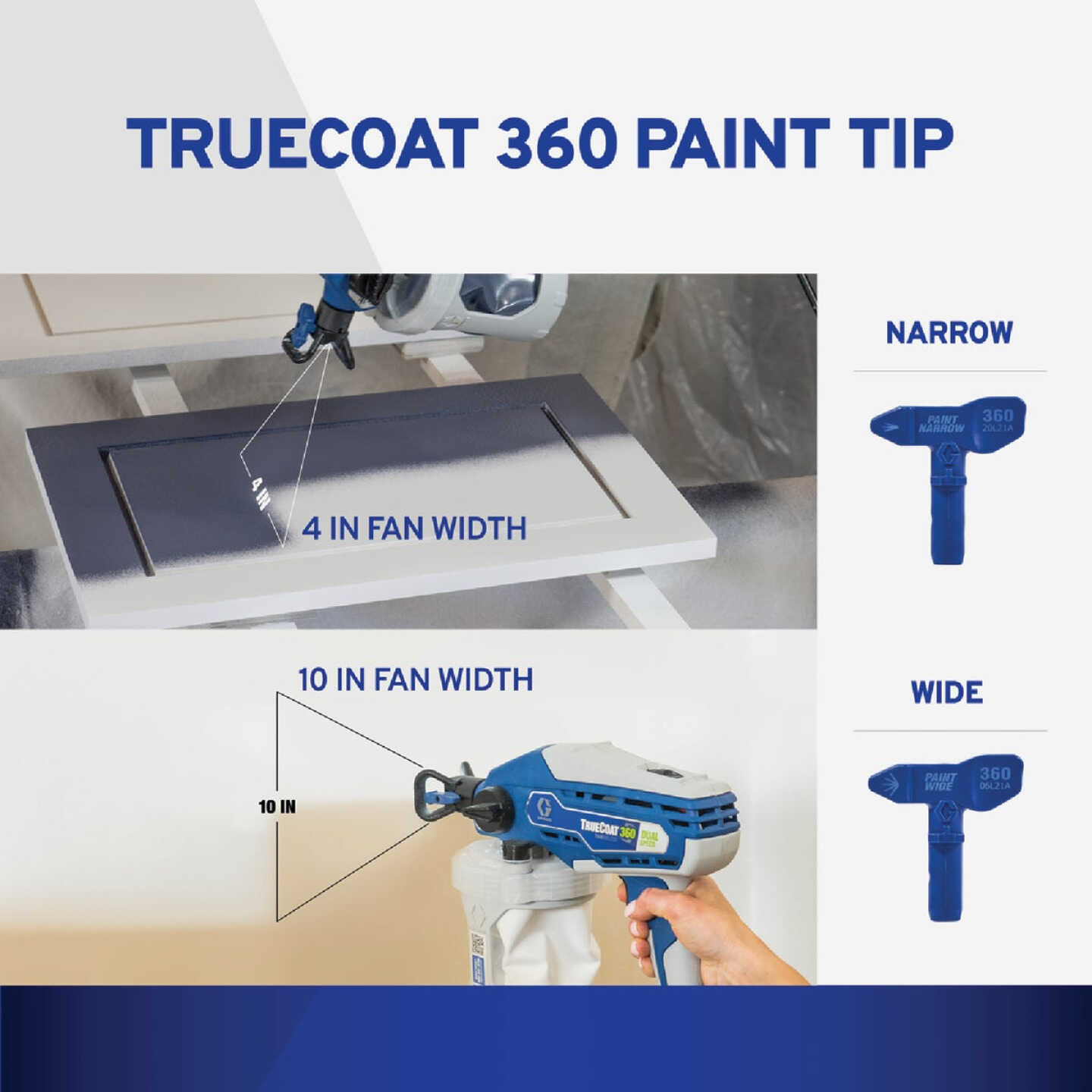 Graco TrueCoat 360 Paint Spray Tip Kit Image 3