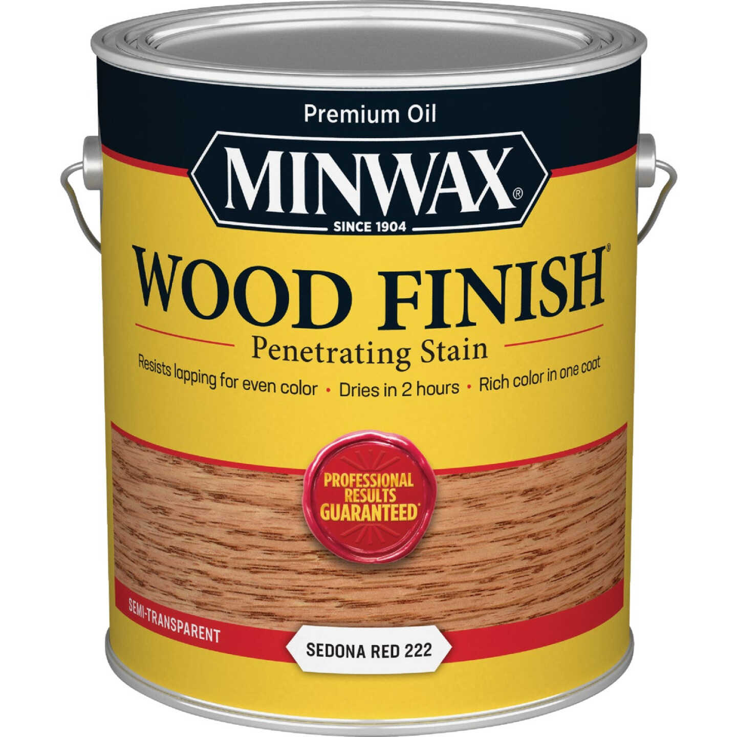 Minwax Wood Finish VOC Penetrating Stain, Sedona Red, 1 Gal. Image 7