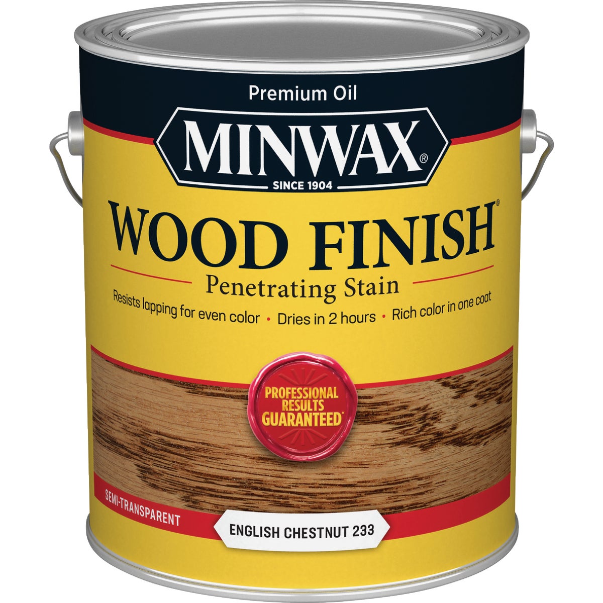 Minwax Wood Finish VOC Penetrating Stain, English Chestnut, 1 Gal. Image 7