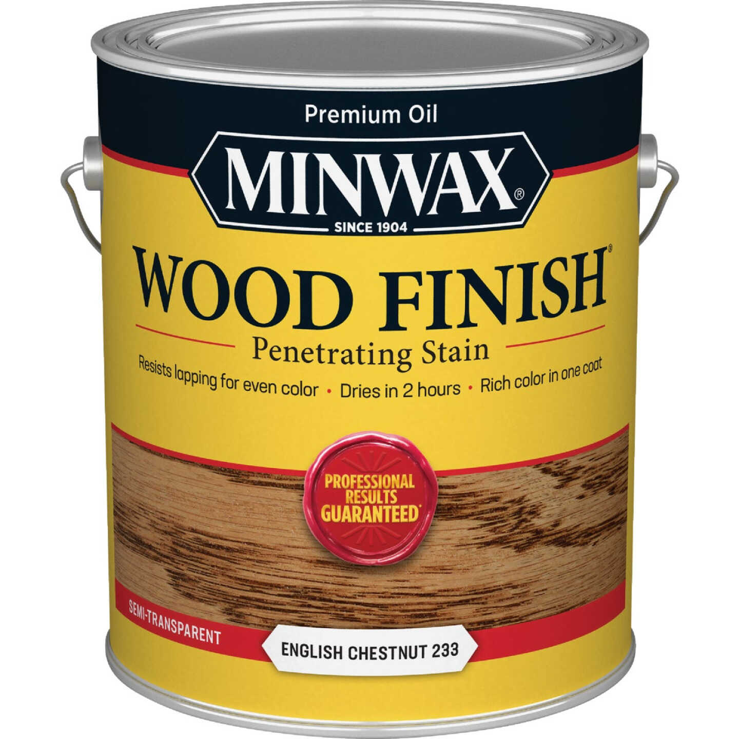 Minwax Wood Finish VOC Penetrating Stain, English Chestnut, 1 Gal. Image 7