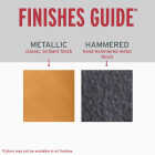 Rust-Oleum Stops Rust Hammered Paint, Black, 1 Qt. Image 5