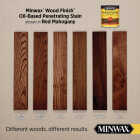 Minwax Wood Finish Penetrating Stain, Red Mahogany, 1/2 Pt. Image 2