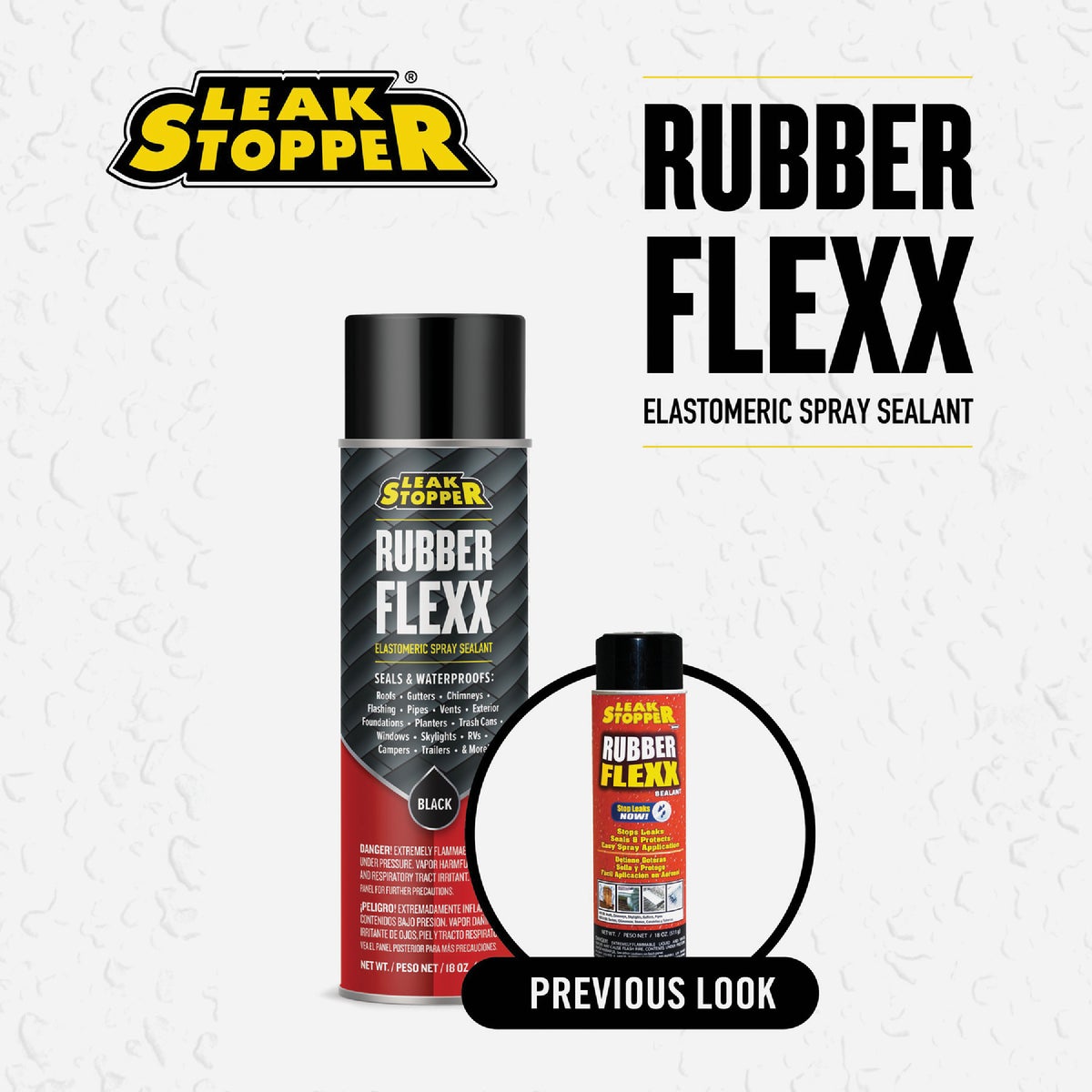 Black Jack Leak Stopper 18 Oz. Black Rubber Flexx Spray Sealant Image 6