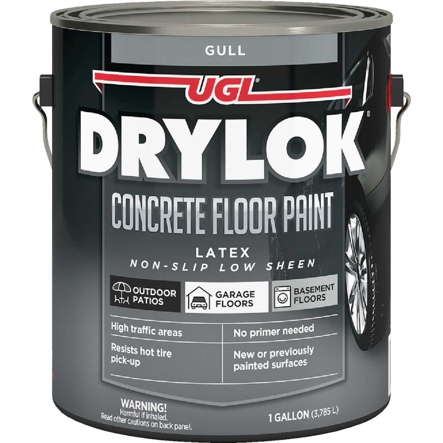 Drylok Low VOC Concrete Floor Paint Gull, 1 Gal. Image 1