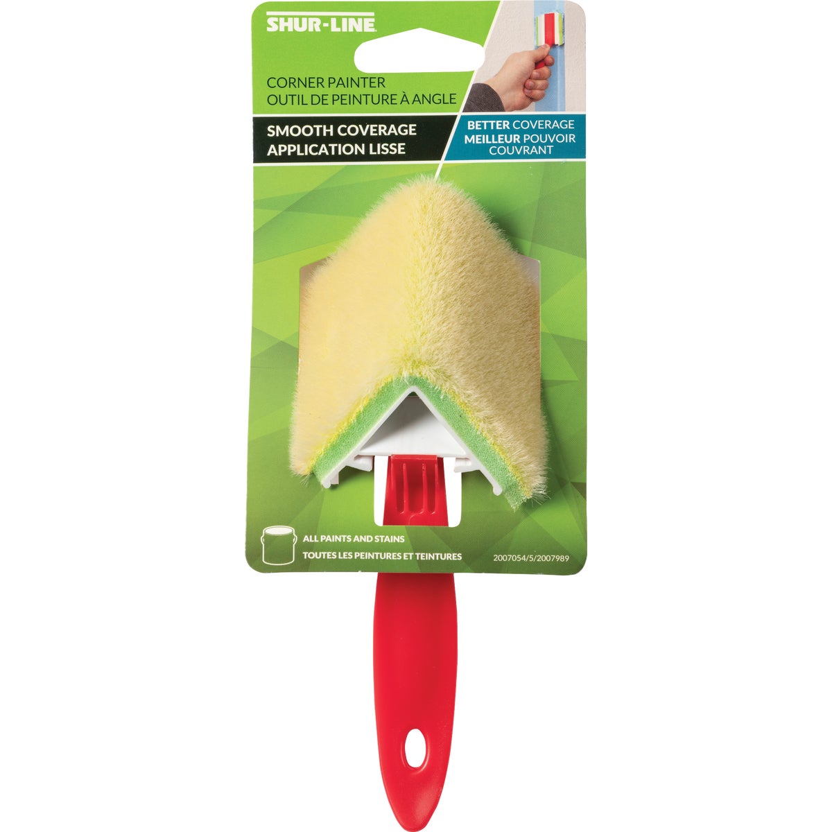 Shur-Line 3-1/2 In. x 3-1/2 In. Better Corner Pad Painter