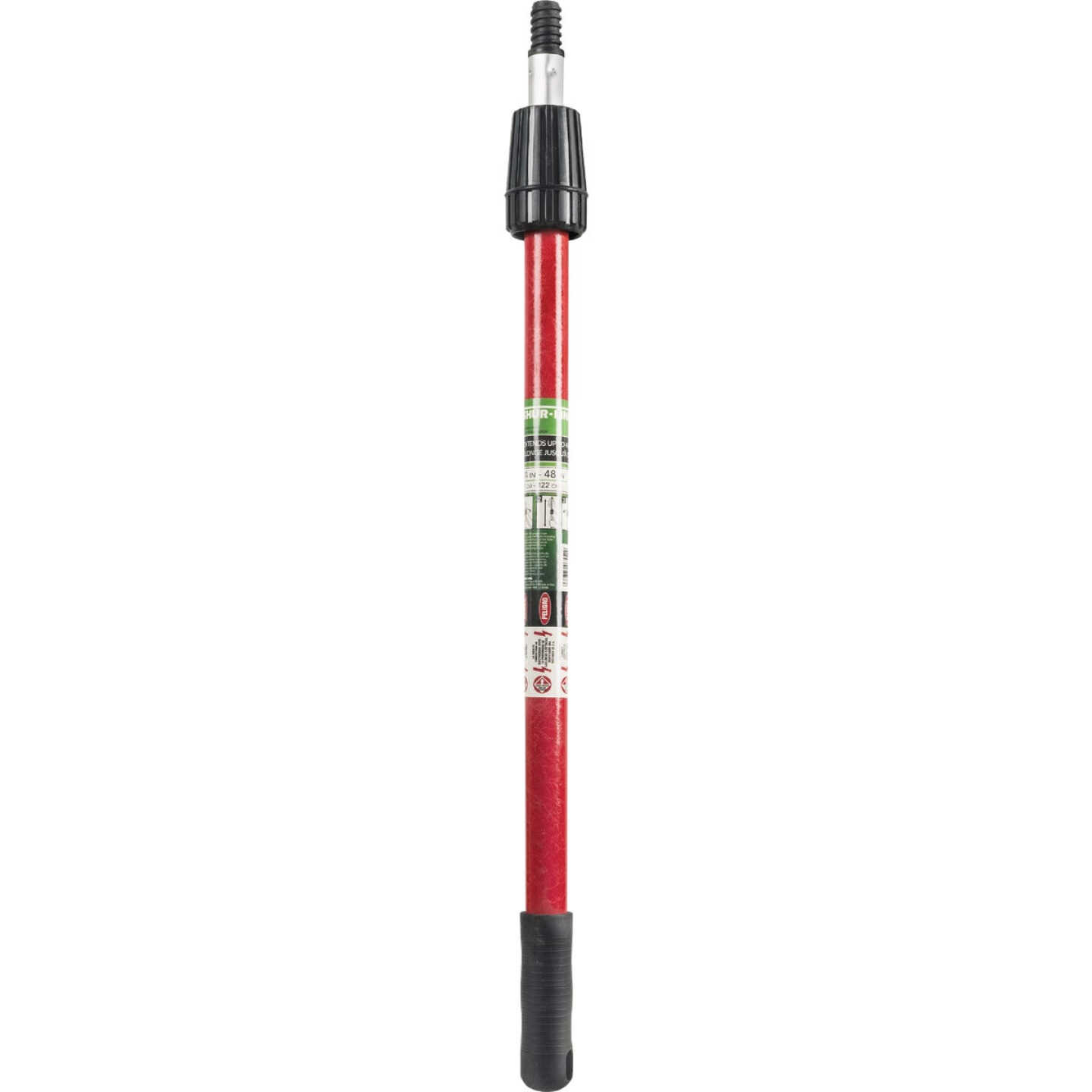 Shur-Line 2 Ft. To 4 Ft. Collet Aluminum/Fiberglass Extension Pole Image 1