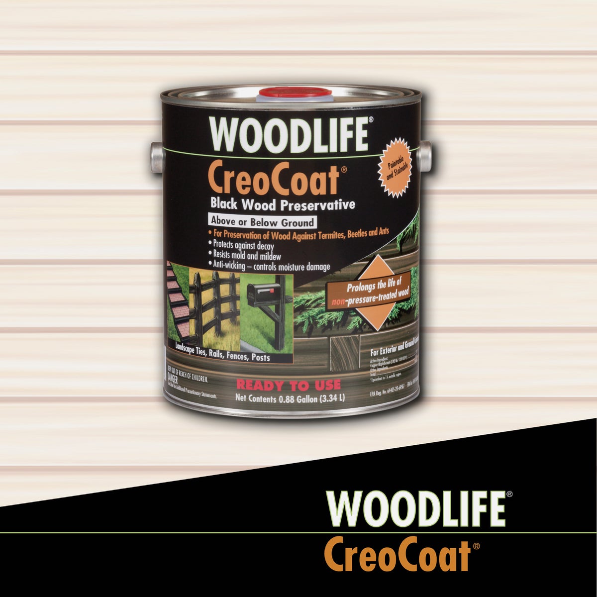 Wolman Woodlife CreoCoat 1 Gal. Black Wood Preservative Image 2