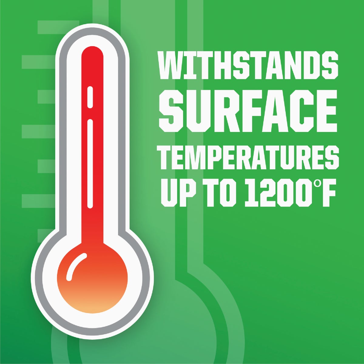 Rust-Oleum Black Flat 12 Oz. High Heat Spray Paint Image 2