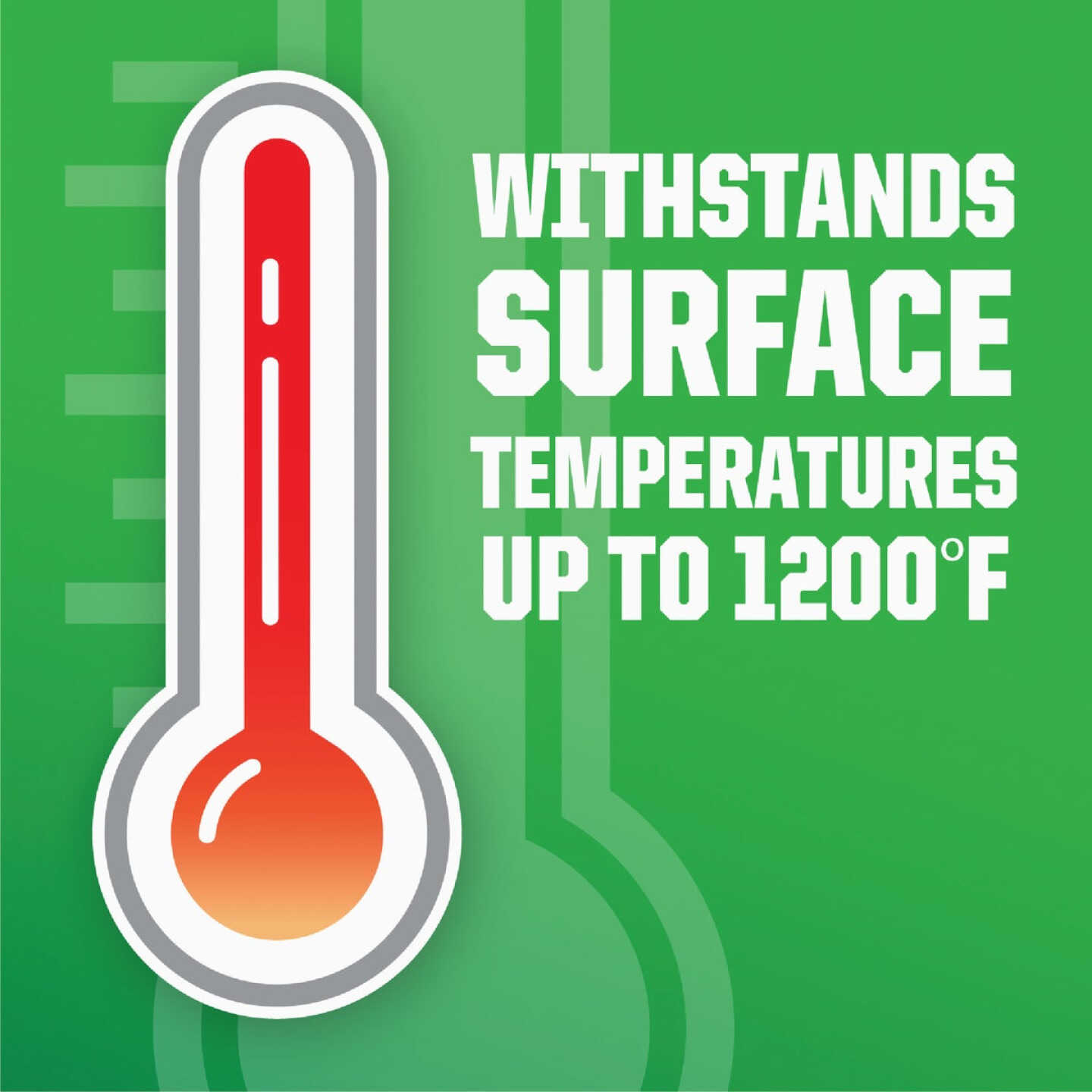 Rust-Oleum Black Flat 12 Oz. High Heat Spray Paint Image 2