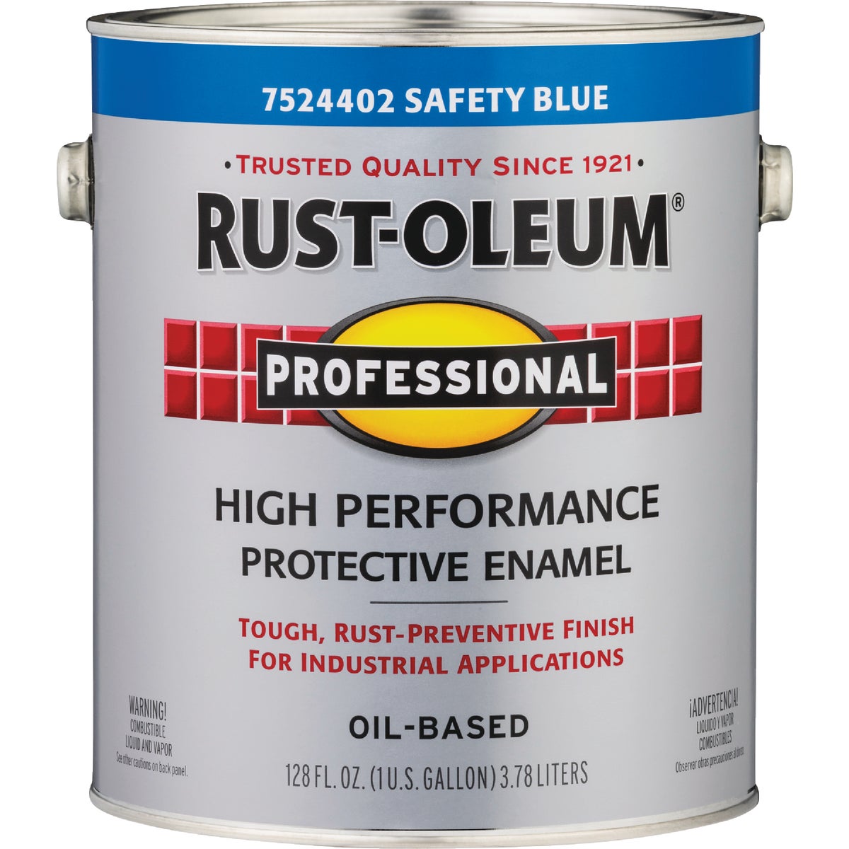 Rust-Oleum Professional DTM Industrial Enamel, Safety Blue, 1 Gal. Image 6