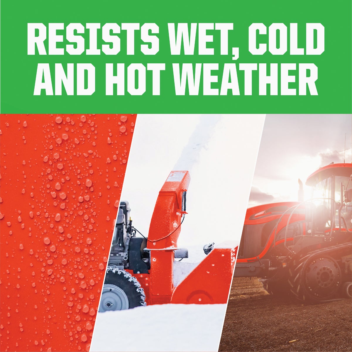 Rust-Oleum 1 Gallon Allis Chalmers Orange Gloss Farm & Implement Enamel Image 3