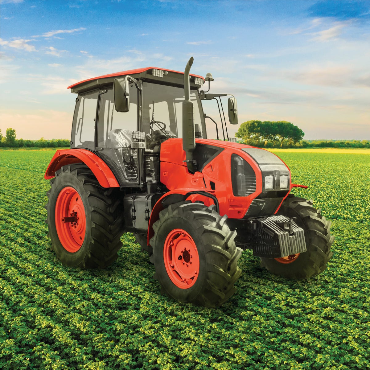 Rust-Oleum 1 Gallon Allis Chalmers Orange Gloss Farm & Implement Enamel Image 2