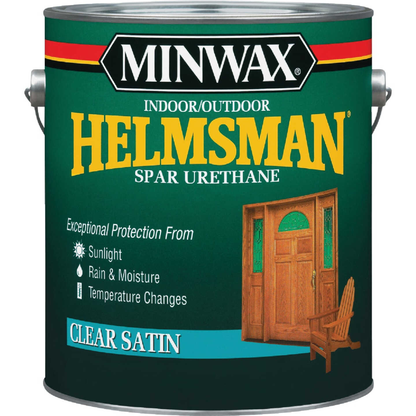 Minwax Helmsman Satin Clear Spar Urethane, 1 Gal. Image 1