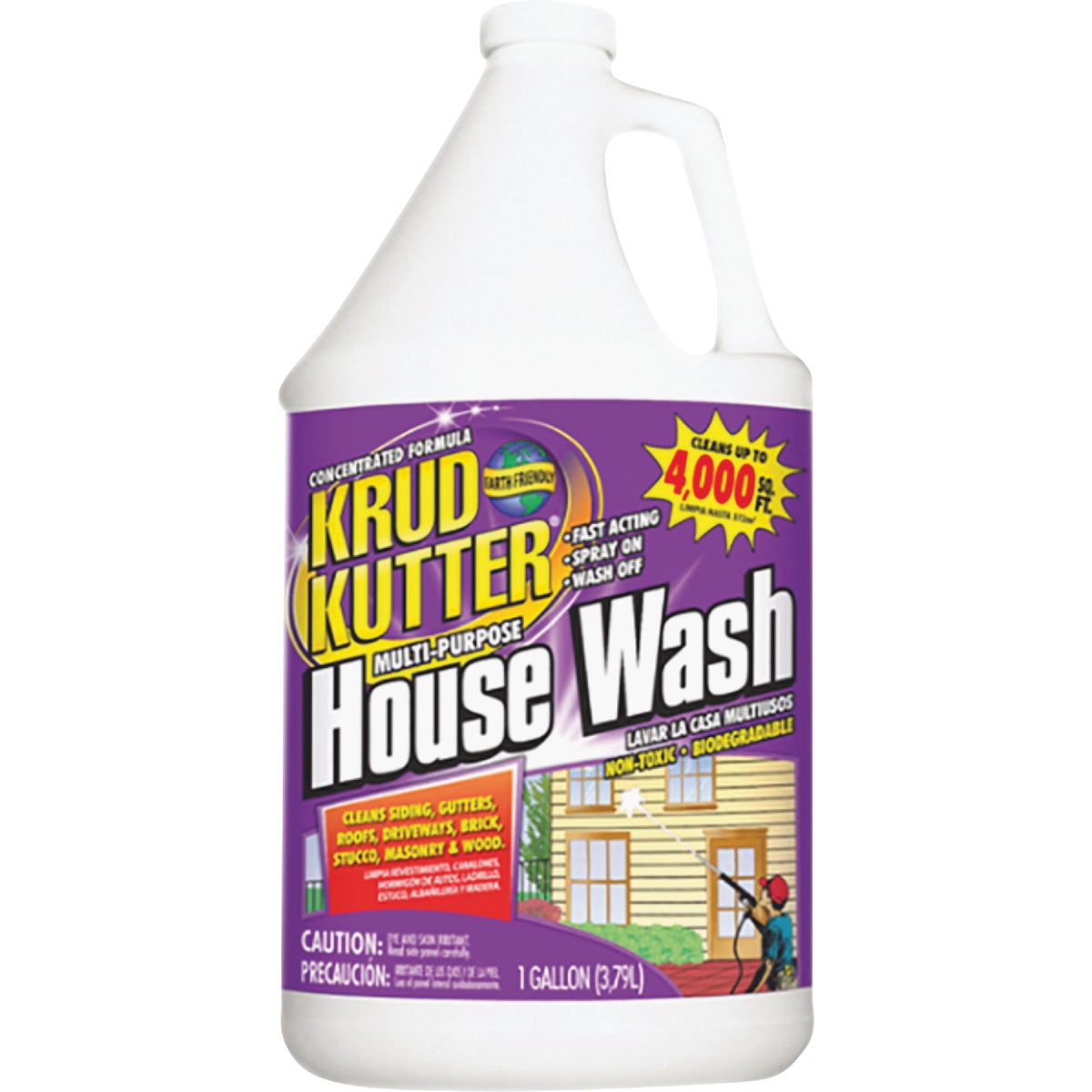 Krud Kutter Multi-Purpose House Wash Concentrate, 1 Gal.