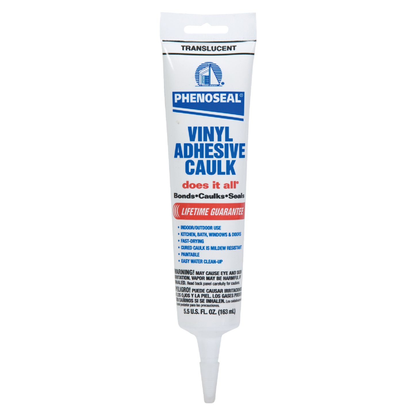Phenoseal 6 Oz. Translucent Vinyl Adhesive Caulk Image 1