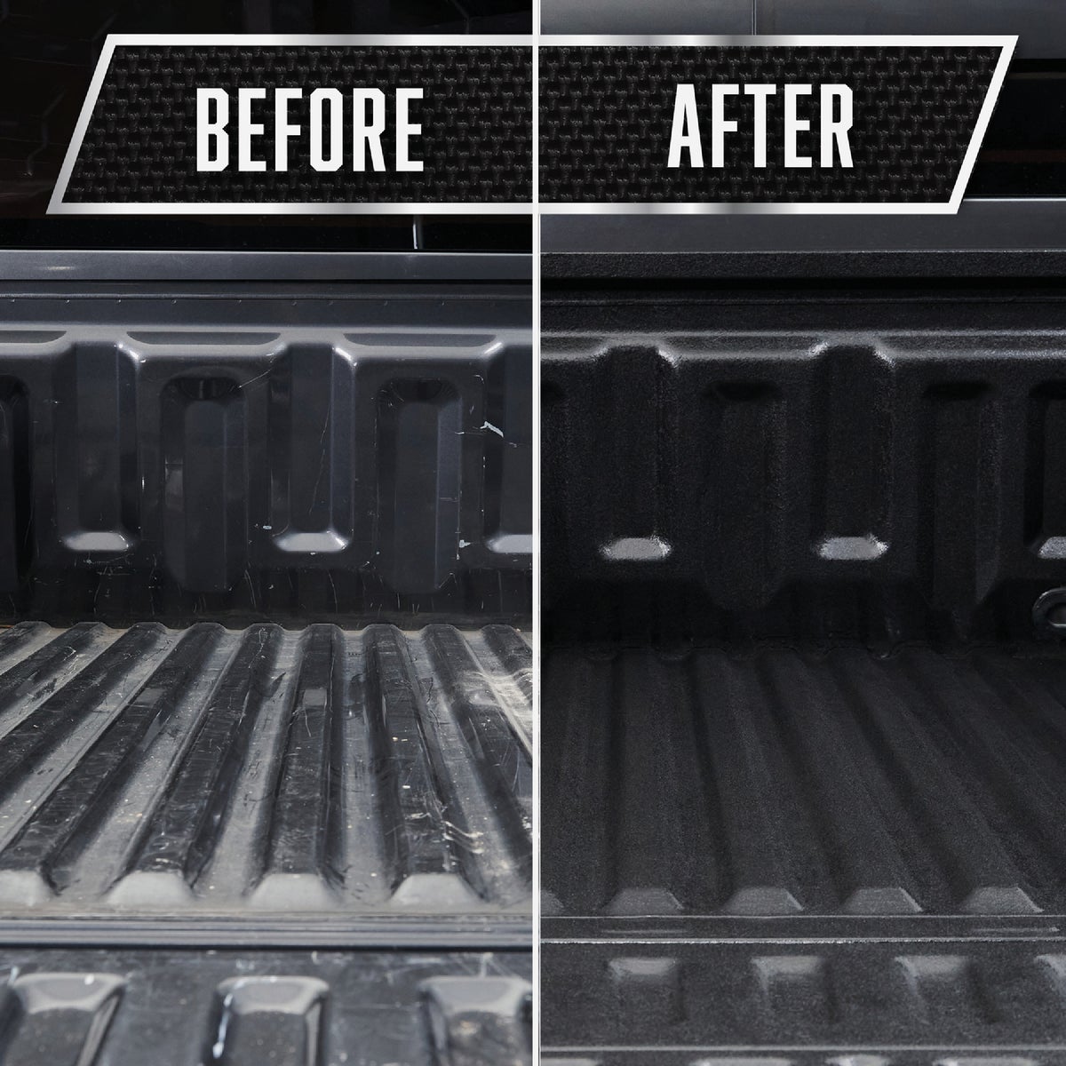 Rust-Oleum Automotive Truck Bed Coating, Quart, Black Image 4